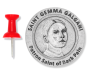  Saint Gemma Galgani Pocket Token - Patronage: Back Pain   (Minimum qty. is purchase of 1)