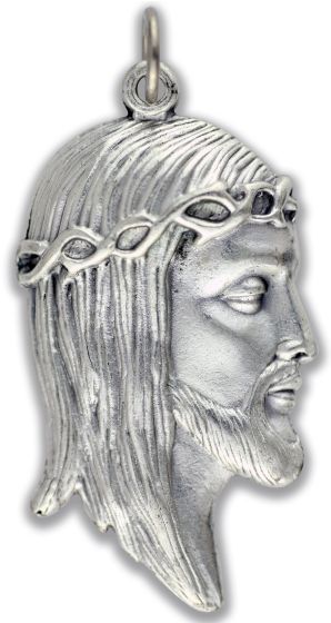 Profile of Christ with the Crown of Thorns - 1 9/16" * (Minimum quantity purchase is 2)