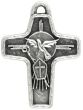 Confirmation oxidized cross 1 inch (Minimum quantity purchase is 3)