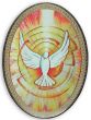 Holy Spirit / Confirmation Icon - Oval - 5 3/4"