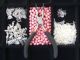   Linked Rosary Kits - Makes 12 Rosaries - Pink -  NO PLIERS 