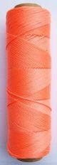   Rosary Cord Orange no. 9 Nylon 1/4 lb Spool    (Minimum  quantity purchase is 1)  