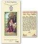 Pewter St. Mary Magdalene Medal with Prayer Card