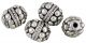 Decorative Metal Beads - pkg of 12 (Minimum quantity purchase is 1)