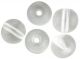 Clear Glass Beads, 8 mm round - 60 beads     (Minimum quantity purchase is 2)