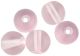 Pink Glass Beads, 8 mm round - 60 beads     (Minimum quantity purchase is 1)