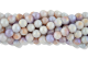 Ceramic Beads in Pale Purple, Peach and White - Pkg 60     (Minimum quantity purchase is 1)