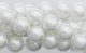  Glass Pearl Beads, 8 mm round, white - package of 60      (Minimum quantity purchase is 1)