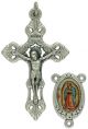   Fleur-de-Lis / Our Lady of Guadalupe Crucifix and Centerpiece Set     (Minimum quantity purchase is 1)