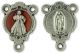 Our Lady of Guadalupe with red accent enamel    (Minimum quantity purchase is 2)