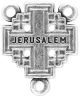  Jerusalem Cross Rosary Center Piece - 5/8