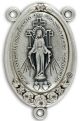 XL Miraculous Medal Center Piece (Divine Mercy) - 1 3/4