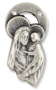 Virgin and Child / Sacred Heart Jesus Centerpiece -3/4