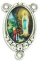  Our Lady of Lourdes Color Image Center Piece - 1 inch (Minimum quantity purchase is 3)