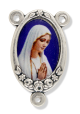    Our Lady of Medjugorie Color Image Center Piece - 1 inch  (Minimum quantity purchase is 3)