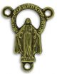  Miraculous Medal Rosary Center  - Bronze (Minimum quantity purchase is 3)