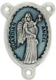  Guardian Angel Blue Enamel Centerpiece - 1 1/8