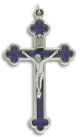  Blue Byzantine Crucifix 3-1/8