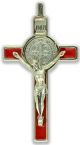St. Benedict Straight Edge Crucifix,  - 3 1/8