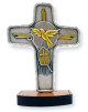 Confirmation Stand-Up Metal Holy Spirit Cross with Prayer Card - 3