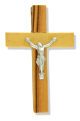  Handmade Olive Wood Crucifix from Bethlehem 1-3/4 in    (Minimum quantity purchase is 3)
