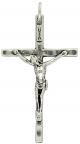  Crucifix with Hammered Posts - 2 5/16