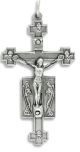    Orthodox Crucifix with Angels 1-3/4 inch  (Minimum quantity purchase is 2)