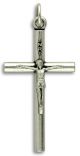 Simple Crucifix Pendant 1 1/4