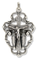 Large Ornate Cut-out Crucifix - 2 1/4 in x 1 1/2 in.  (Minimum quantity purchase is 1)
