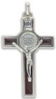 St Benedict Crucifix with Brown Enamel - 2