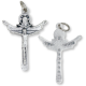 Holy Trinity Tertium Millennium Crucifix - 1-3/8