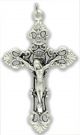  Fleur-de-lis Cut-Out Crucifix Large 2-1/8 in (Minimum quantity purchase is 1)