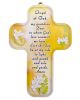  Picture Cross on Wood - Angel of God prayer 5 inch (Minimum quantity purchase is 1)