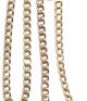   Continuous Rosary Chain - Gold Tone Italian Heavy Duty - 4 ft 