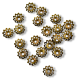 Bronze Finish Bead Caps 6mm Floral Design – 240 Pieces – Made in Italy *   (Minimum quantity purchase is 1) 