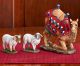  Kneeling Camel and Two Awassi Sheep - 7 Inch y* (Minimum qty. purchase of 1)
