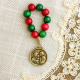 One Decade Finger Christmas Rosary with Holy Family Medal * (Minimum qty. purchase is 2) 