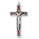 Stained Glass Holy Spirit Cathedral-Style Crucifix – 5-1/8
