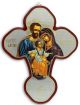 Holy Family Cross - Byzantine Style - 10 1/4