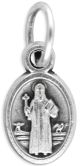 St Benedict Medal- Oxidized 1/2 inch  (Minimum quantity purchase is 5)