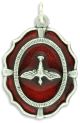  Large Red Enamel Medal - Holy Spirit    (Minimum quantity purchase is 1)