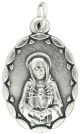 Seven Sorrows Large Medal 1-1/8 inch    (Minimum quantity purchase is 2)