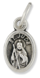  St Jude / Pray for Us Medal - Oxidized 1/2 inch  (Minimum quantity purchase is 5)