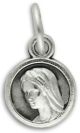  Our Lady of Medjugorje / Divine Mercy Jesus Medal 9/16 inch  (Minimum quantity purchase is 3)