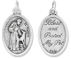 St Francis Bless and Protect My Pet Medal, 1