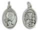 St John Paul II / Our Lady of Czestochowa - Die-Cast Italian Silver Plated 1 inch (Minimum quantity purchase is 3)