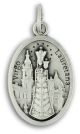 Our Lady of Loreto - Silver Oxidized Die-Cast Medal - 1