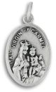  Virgin of Carmel / Pray for Us - Silver Oxidized Die Cast - 1