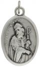  St Patrick  / PRAY FOR US - Italian Silver OX 1 inch  (Minimum quantity purchase is 3)
