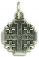   Jerusalem Cross Medal - 3/4 inch  (Minimum quantity purchase is 3)